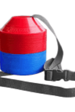 Kwik Goal Mini Disc Cone Kit -Red/Blue