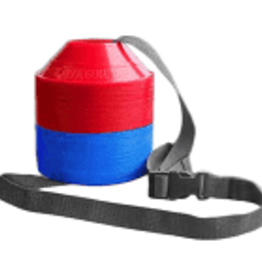 Kwik Goal Mini Disc Cone Kit -Red/Blue