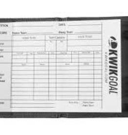 Kwik Goal Kwik Goal Coach's Notebook