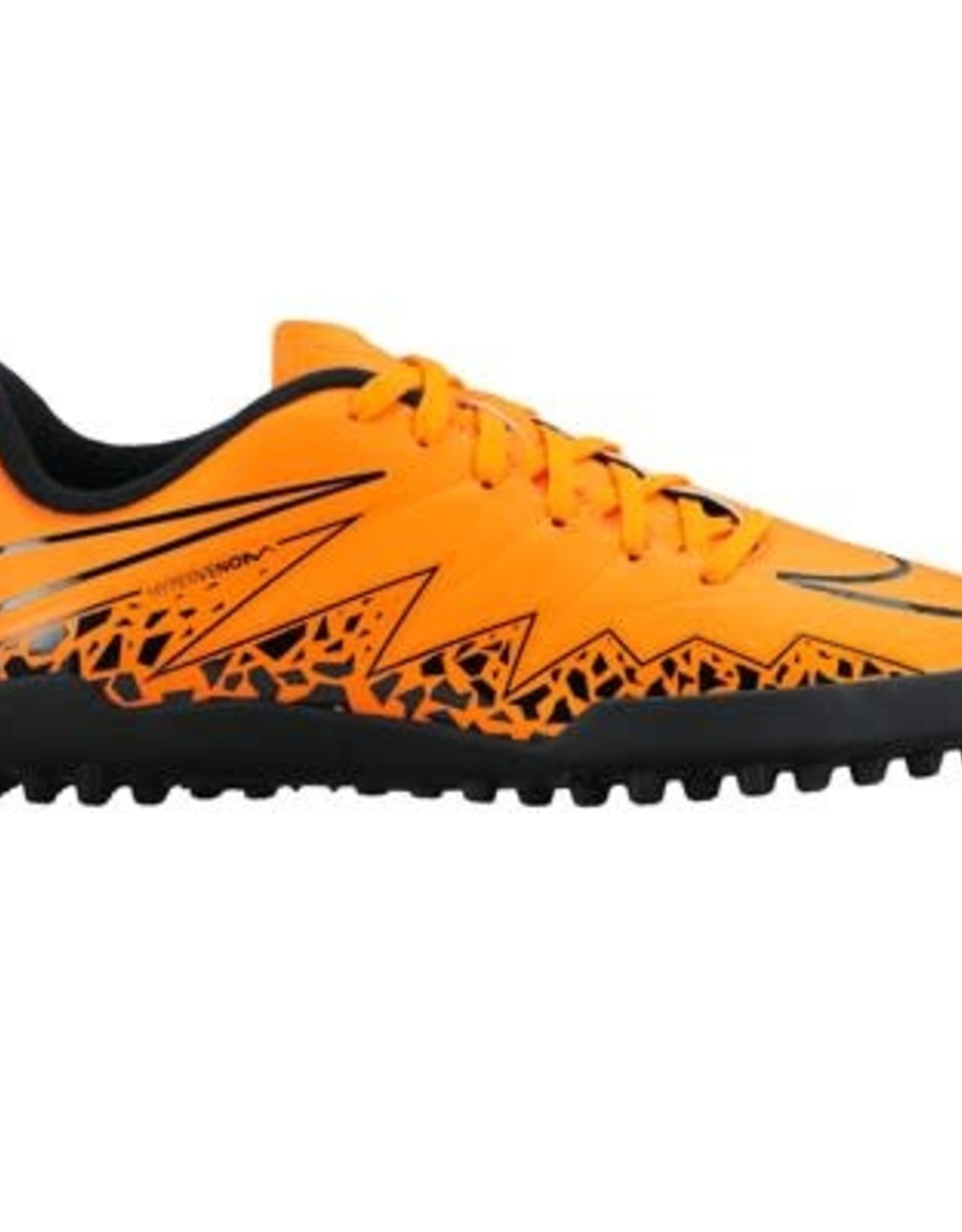Nike Youth Hypervenom Phelon 11 Turf Orange/Black, textured, leather-like  upper enhances ball touch. The anatomical design creates a glove-like fit  that enables agility. Turf rubber outsole for use on turf and hard