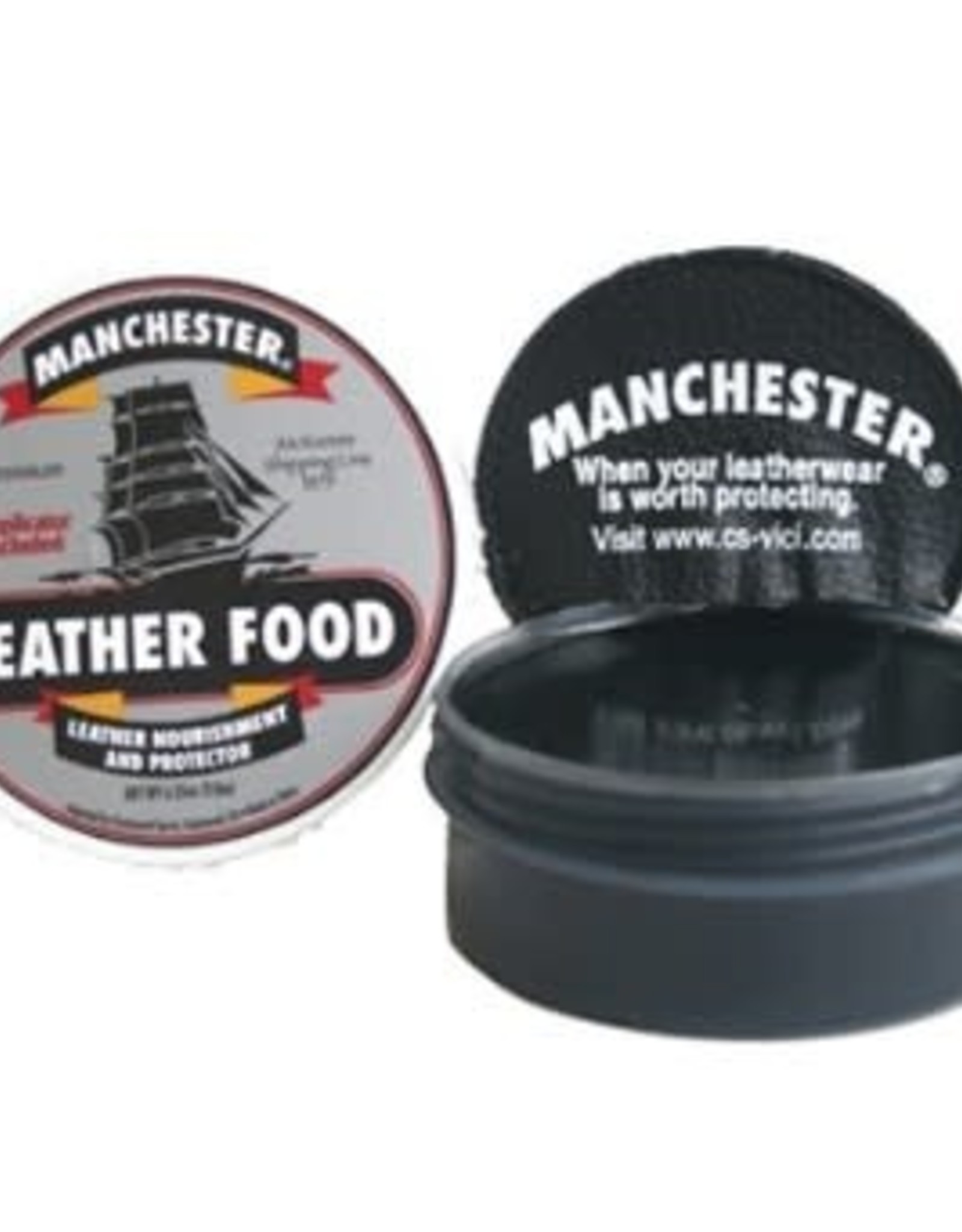 Manchester Manchester Leather Food Black