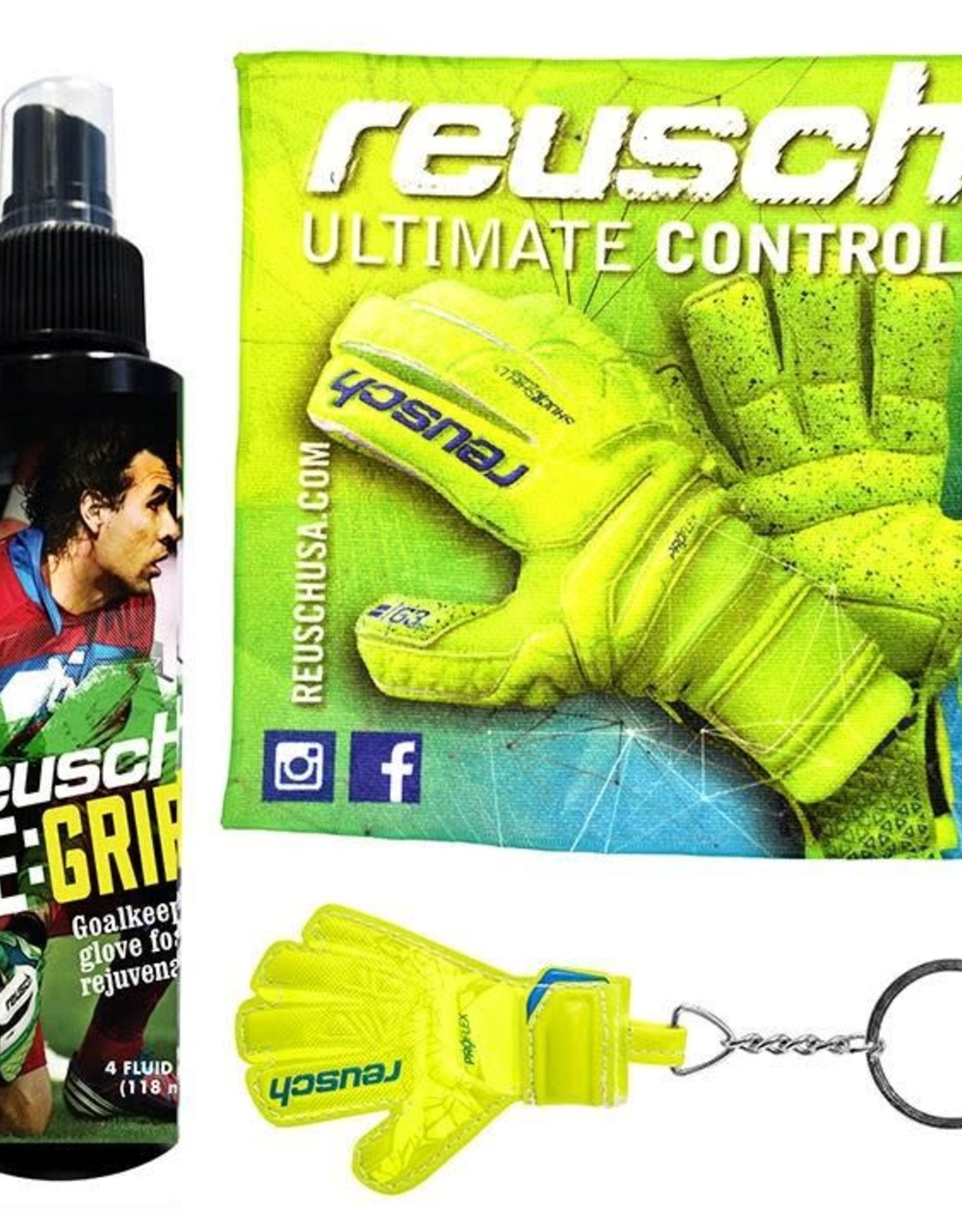 Reusch Reusch Rejuventor Re:Grip, towel & keychain