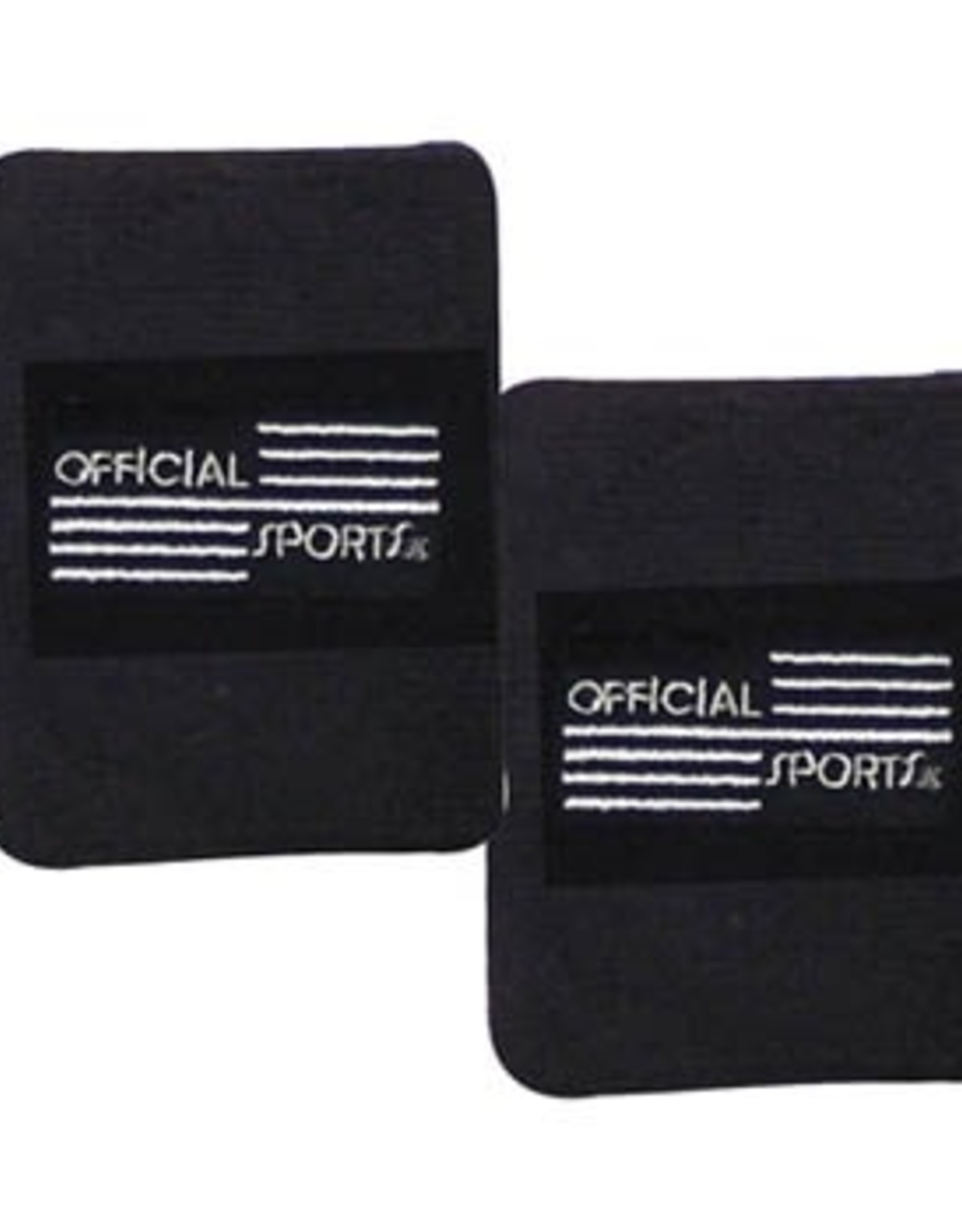 Official Sports Official Sports Referee Black Wristband Set