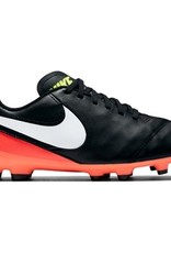 Nike Nike Tiempo Legend VI FG - Youth Black/White/Orange 5.5