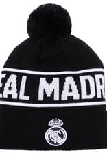 Real Madrid Black Pom Beanie
