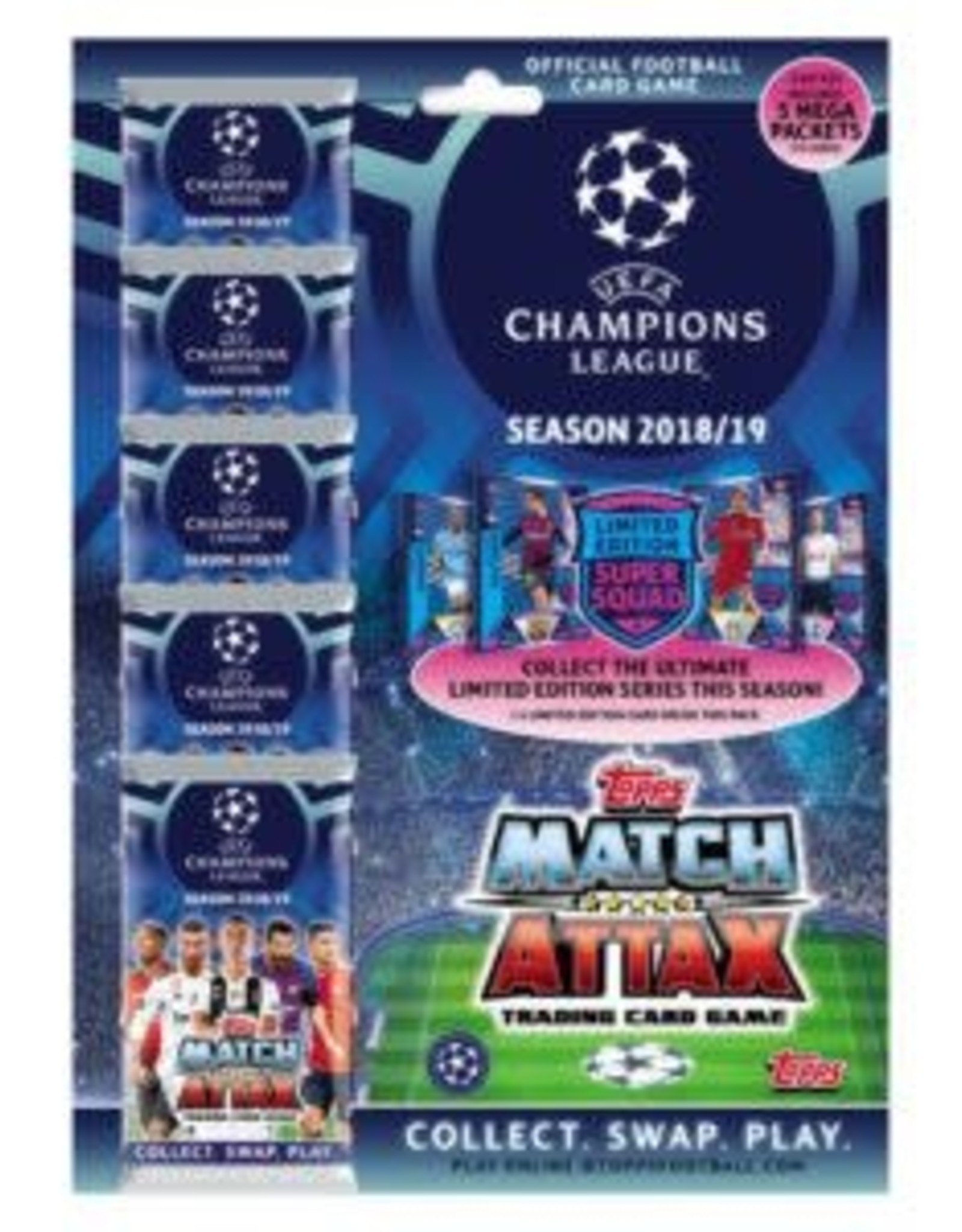 Topps Match Attax Champions League Cards Mega Multi-Pack