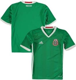Adidas Adidas Yth Mexico Home Jersey Green