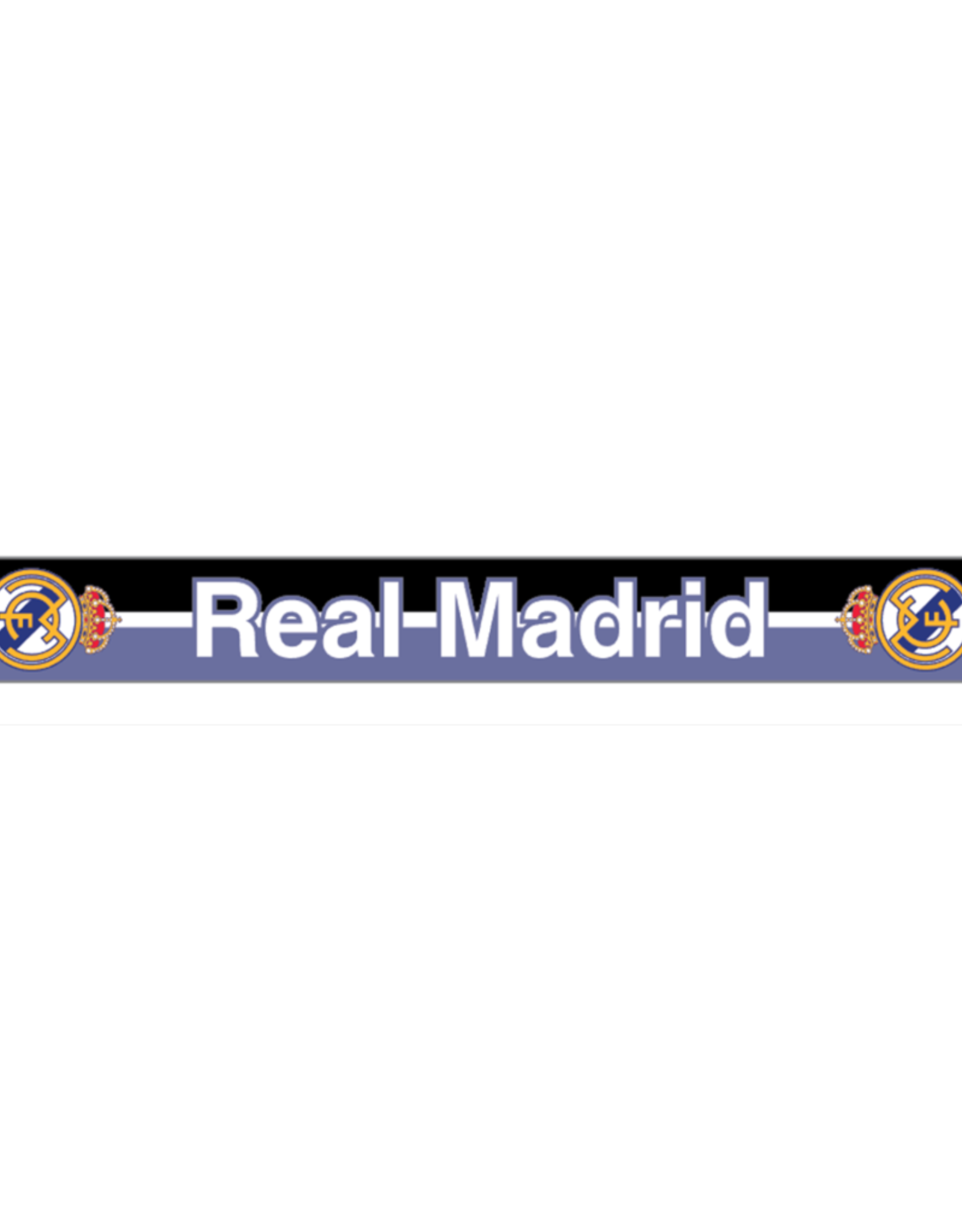 Real Madrid Black & Purple Scraf