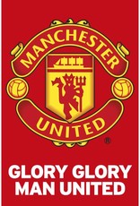 Manchester United Glory Team Crest Poster