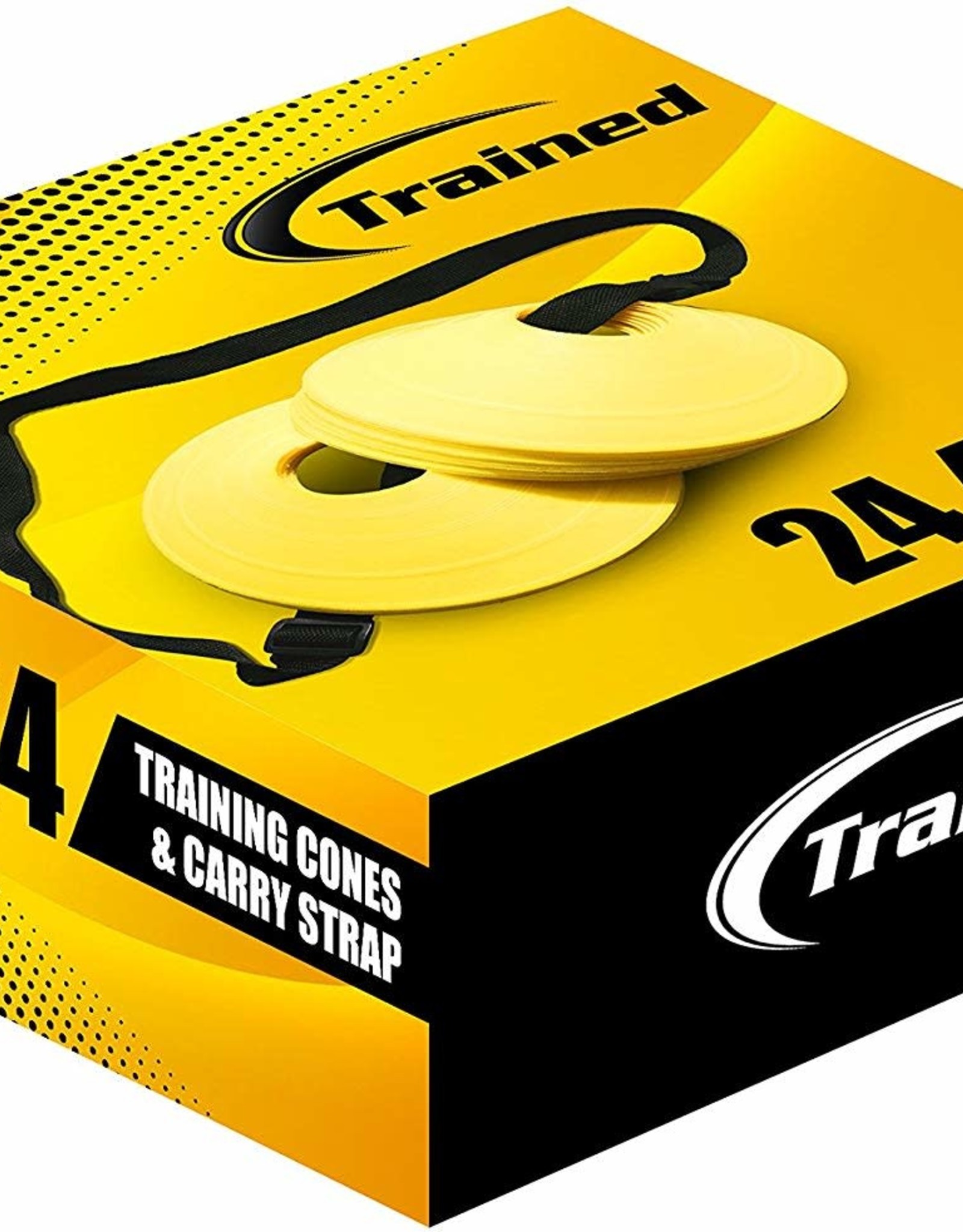 Trained Sports Training Cones and Carry Strap