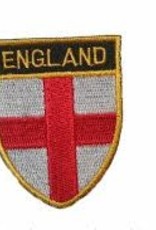 England Patch Gold/Red