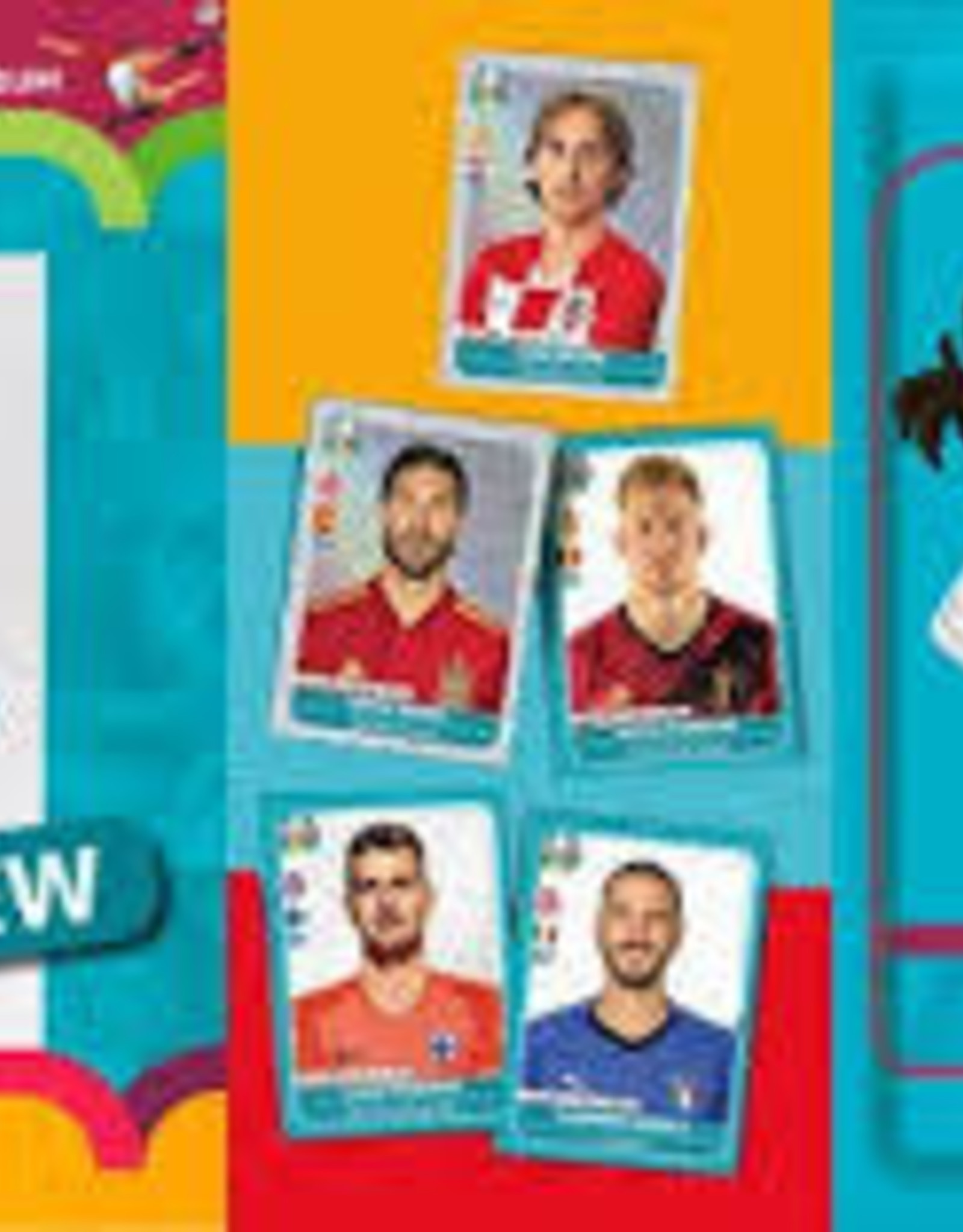 Panini 2020 Road to euro Stickers Starter Pack