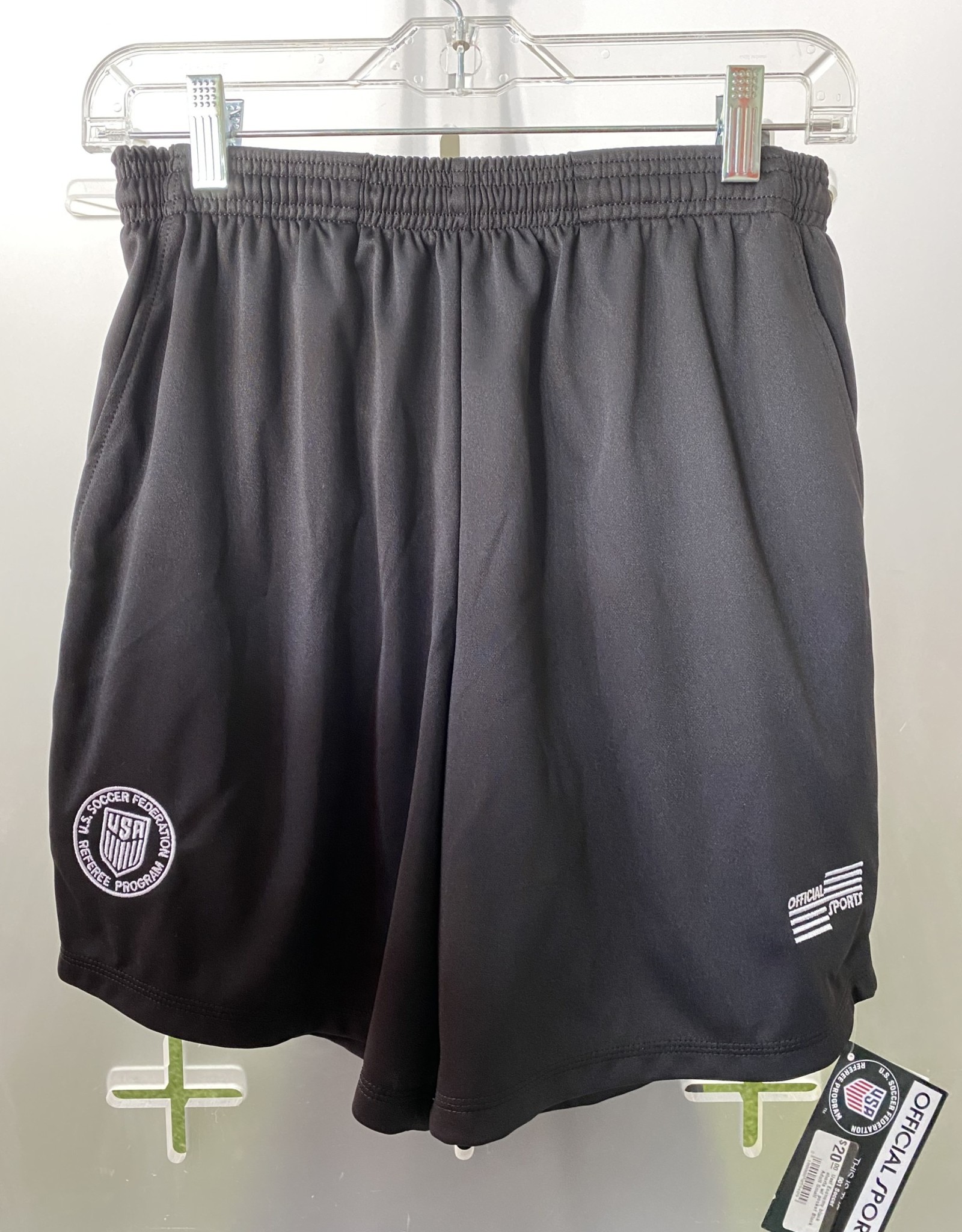 Official Sports Ussf Economy black shorts w/ pocket