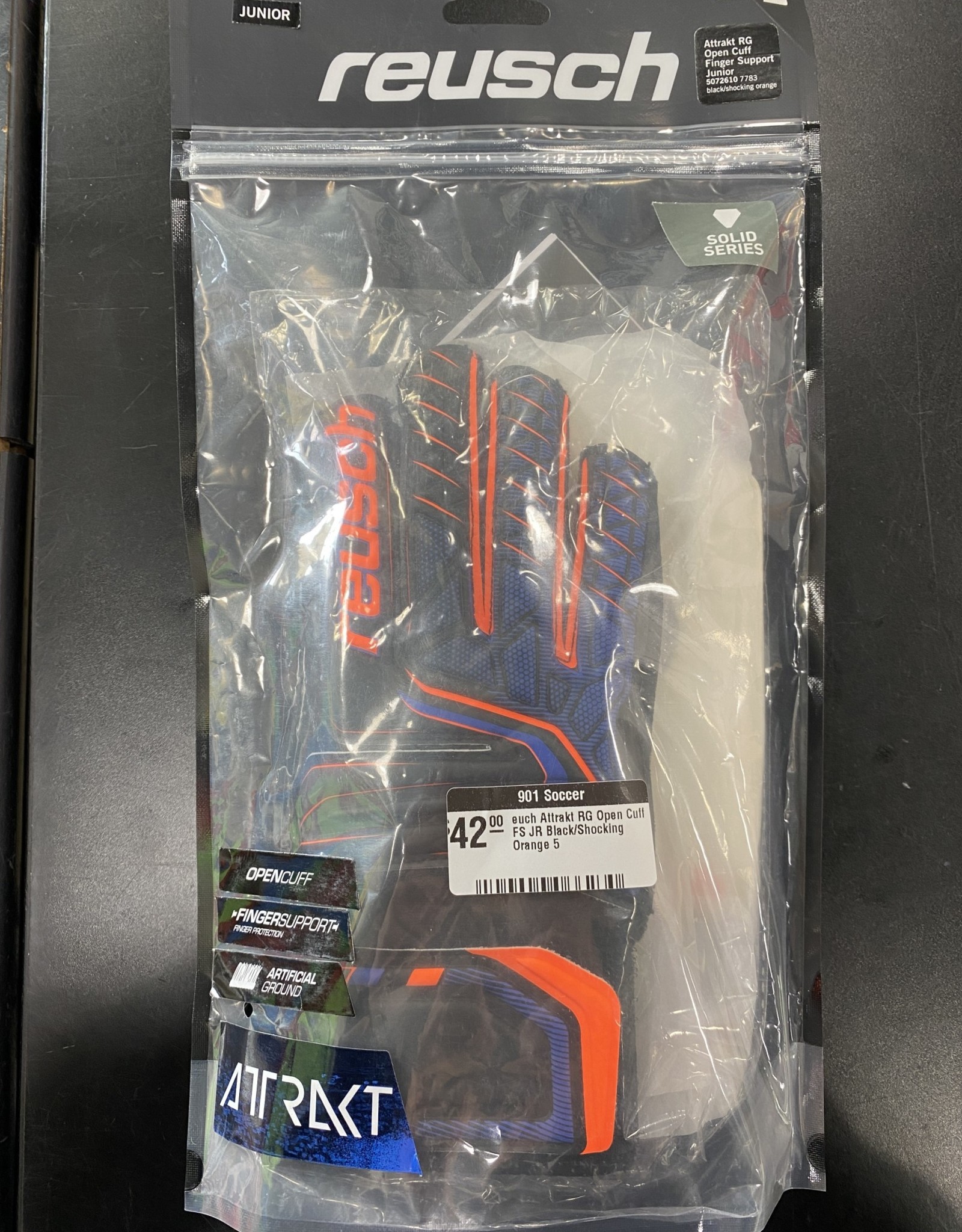 Reusch Reuch Attrakt RG Open Cuff FS JR