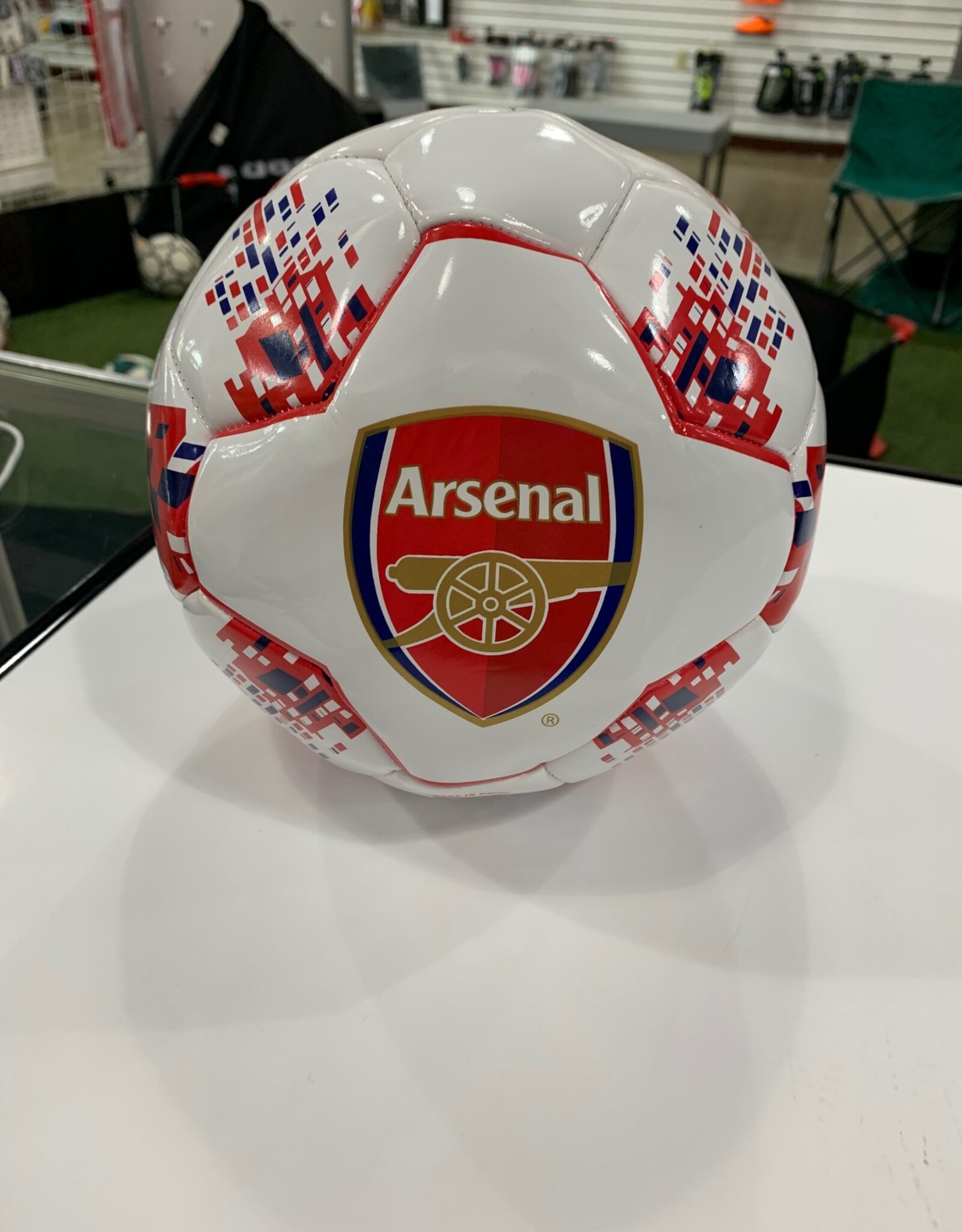 Arsenal Soccer Ball Size 5 White/Red/Blue