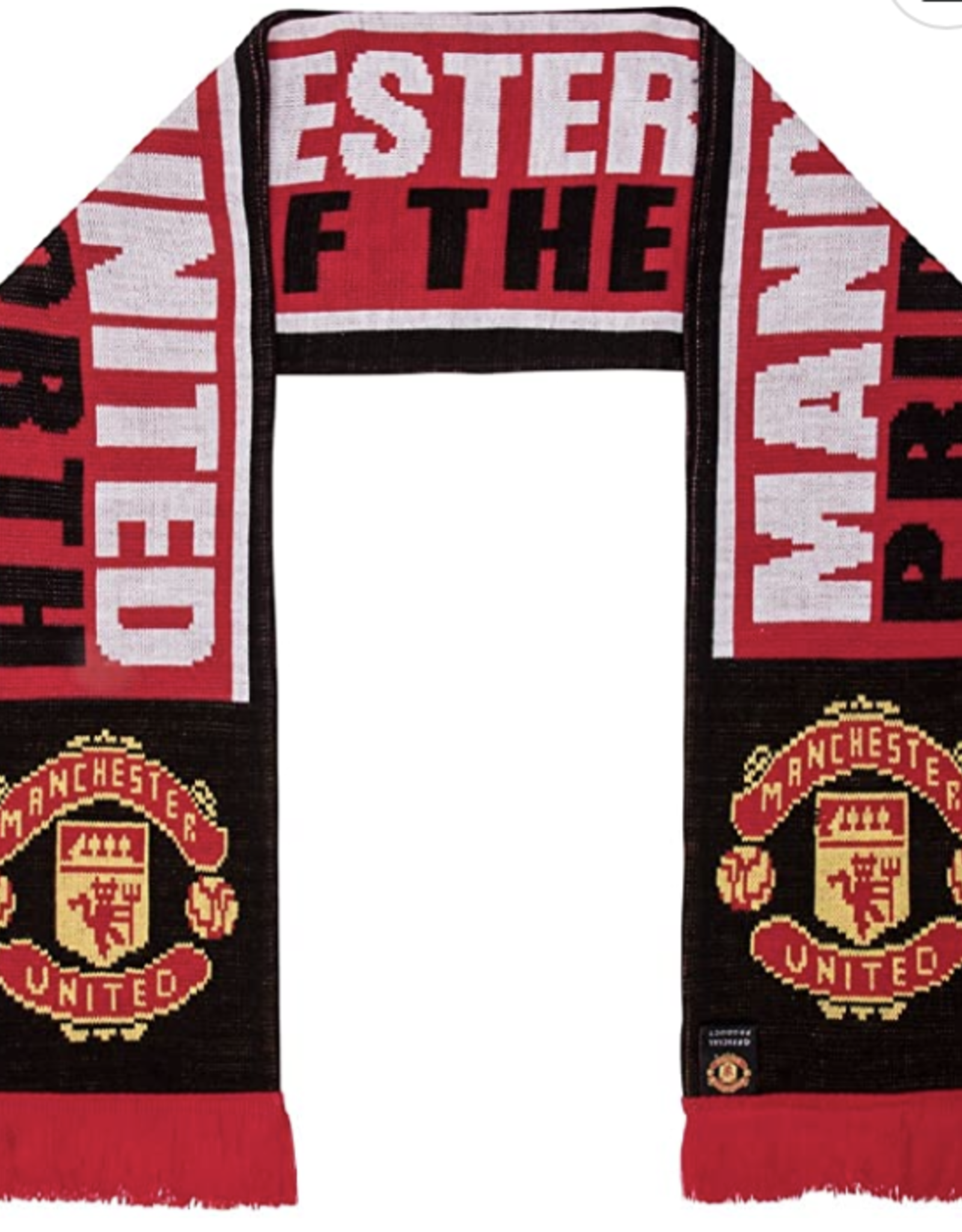 Premiership Soccer Manchester United Scarf