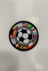 Flag Soccer Ball Patch