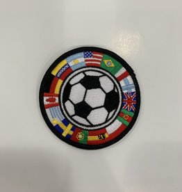 Flag Soccer Ball Patch