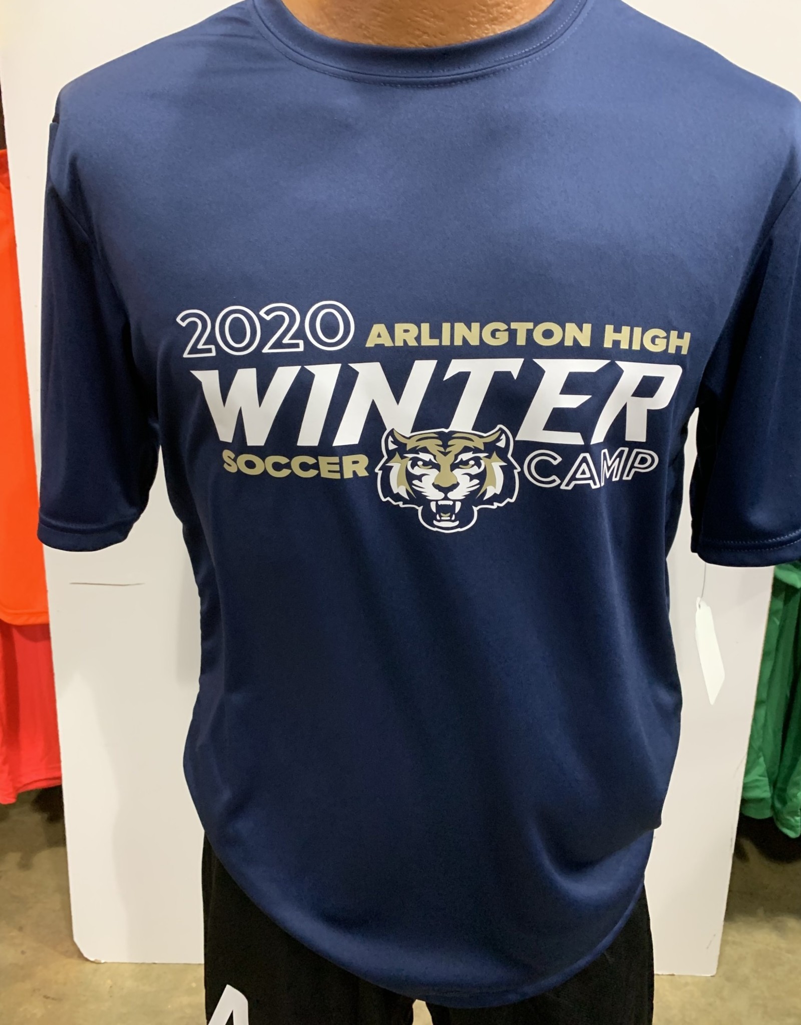 A4 Arlington Tiger Soccer Camps Tee