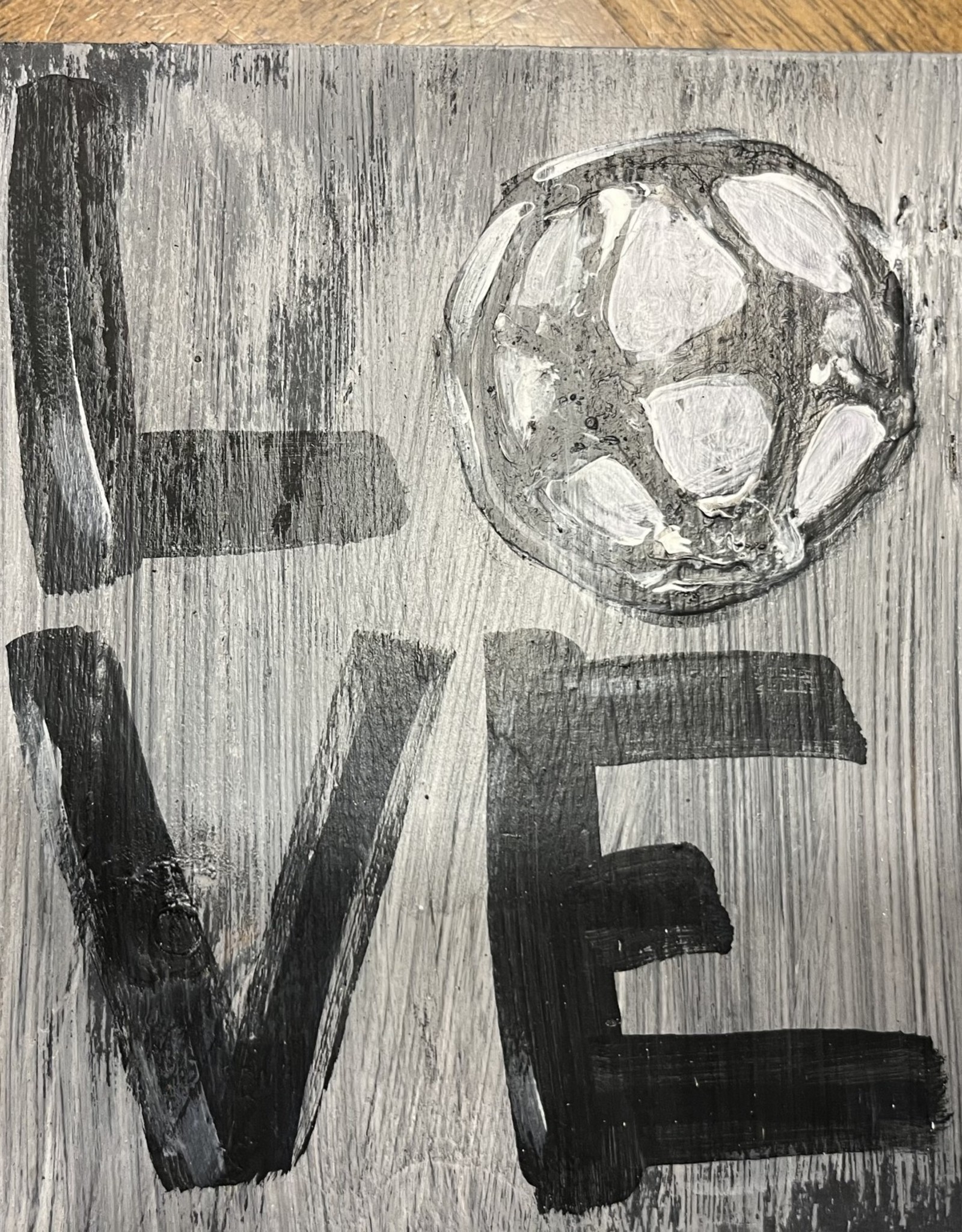 Love With Soccer Ball O