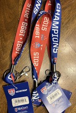 WC USA Champion Key Strap
