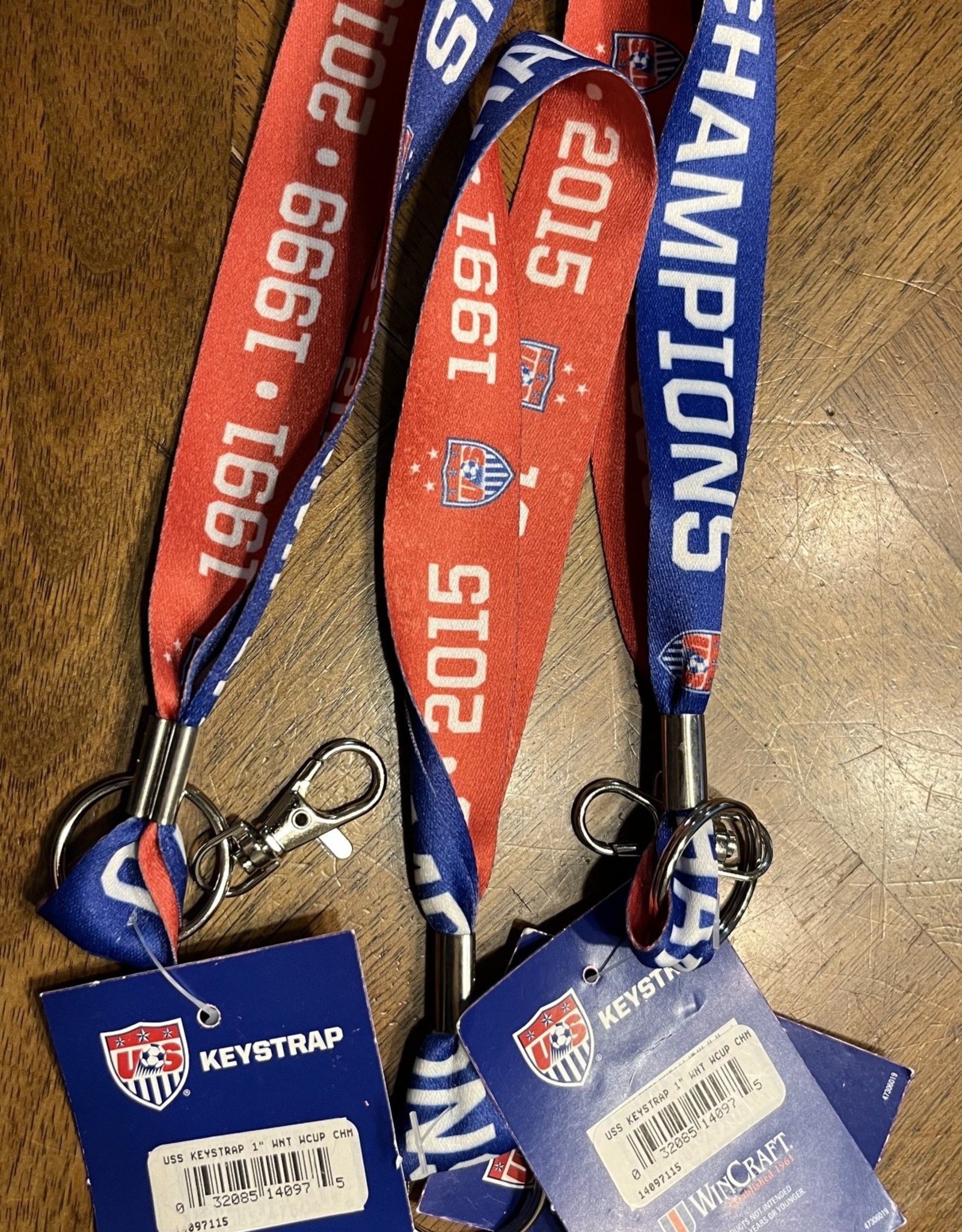 WC USA Champion Key Strap