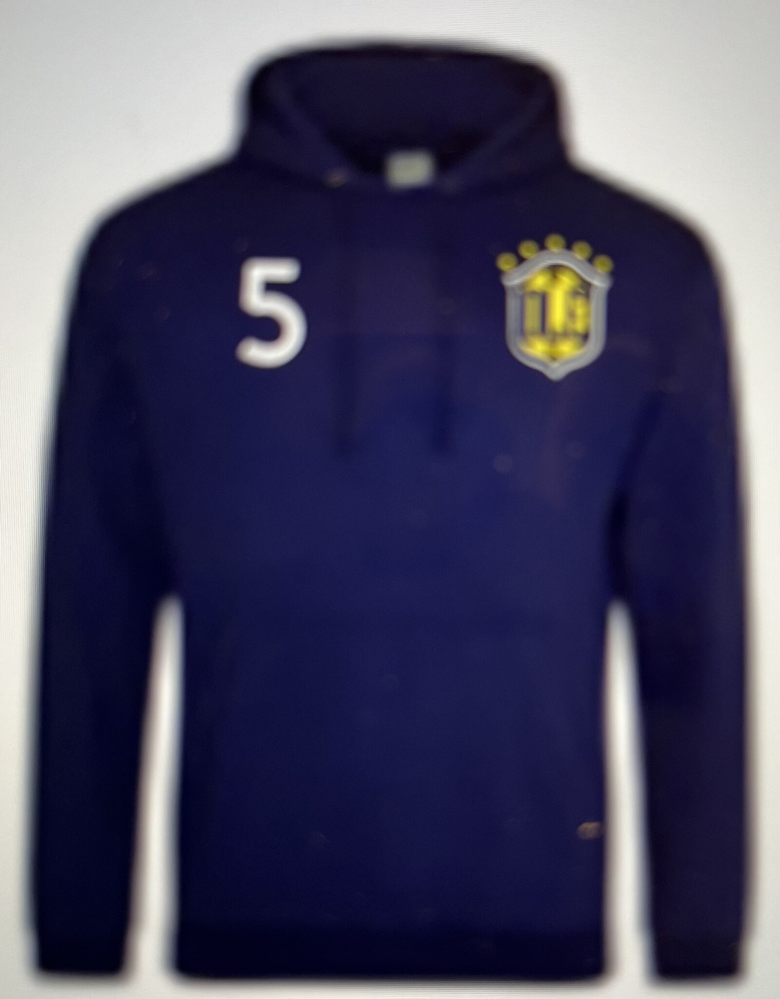 Soccer Ole' Players Hoodie with Logo and Numner