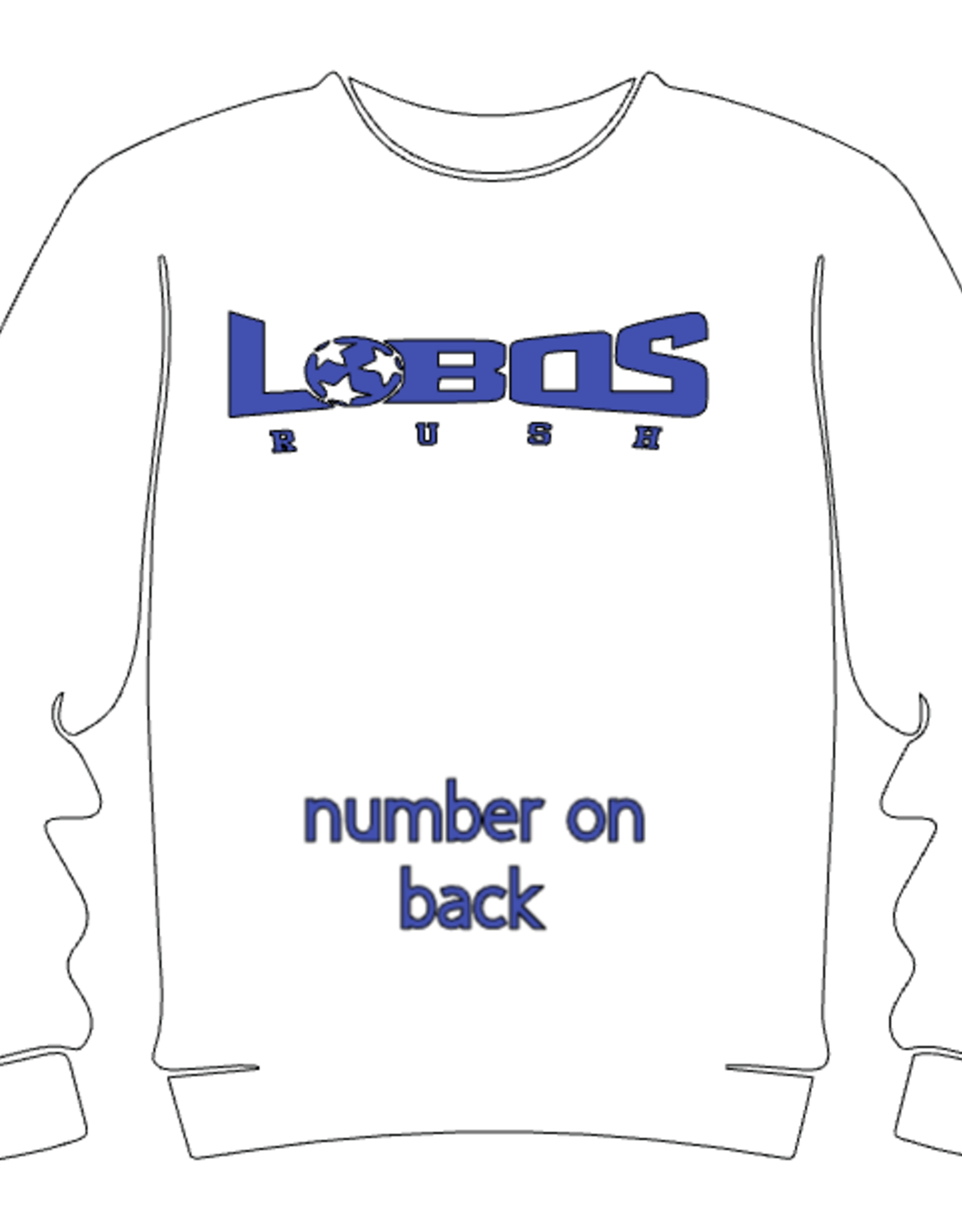 Gildan Lobos Sweatshirt