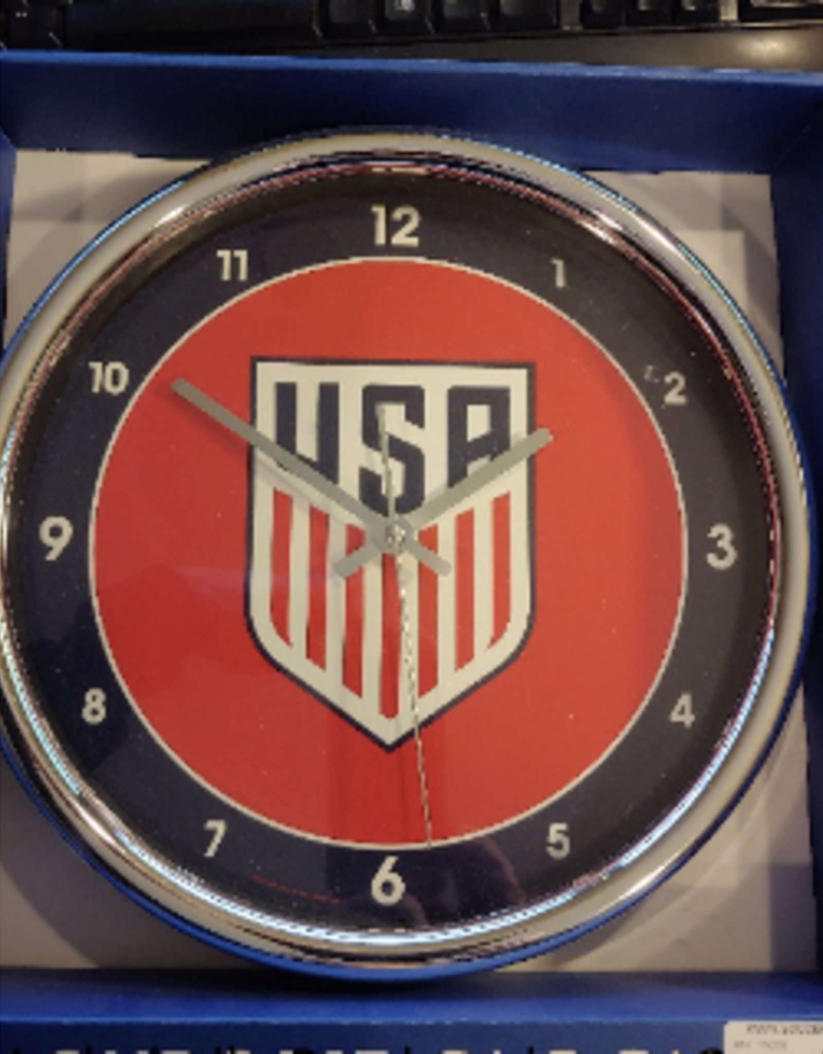wincraft USA Soccer Chorme  Clock