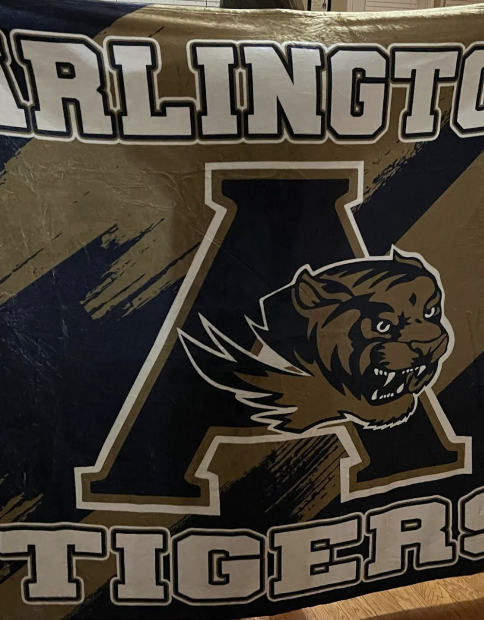 Arlington Tiger Middle School Blanket