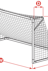 Kwik Goal Kwik Goal 7'H x 21'W x 3'D x 7.5'B Soccer Net