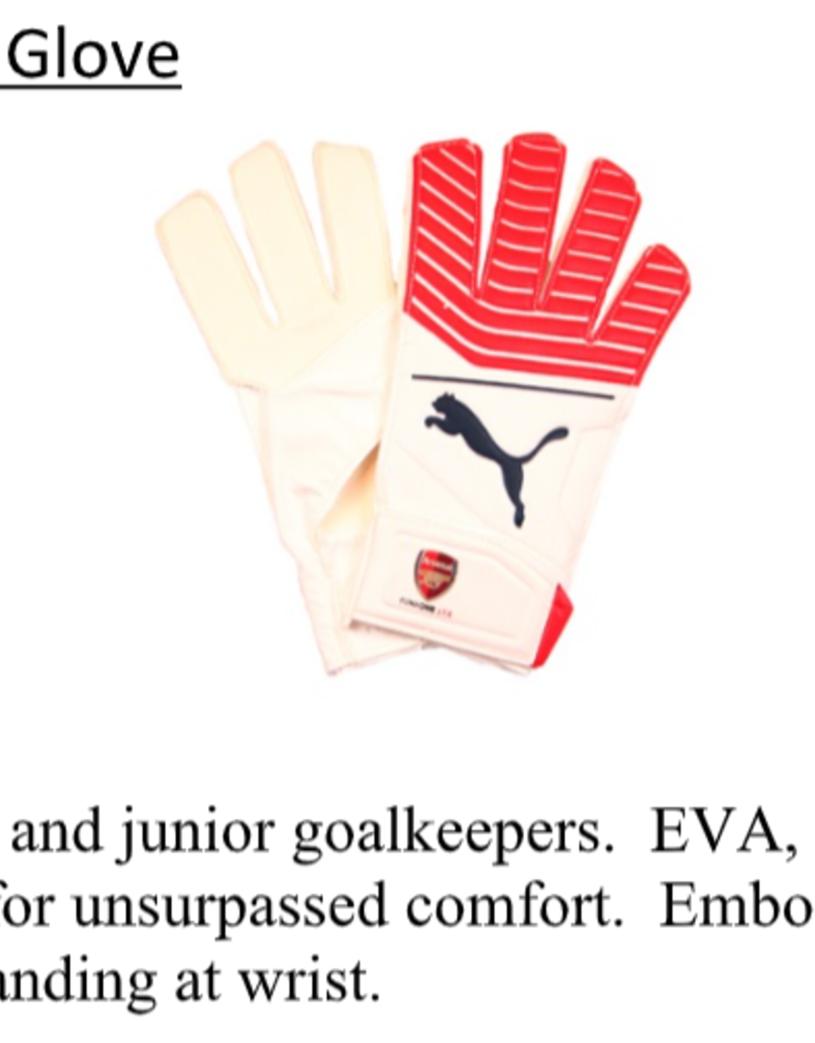 Puma Puma Arsenal OneGrip 17.4 Goalkeeper Glove