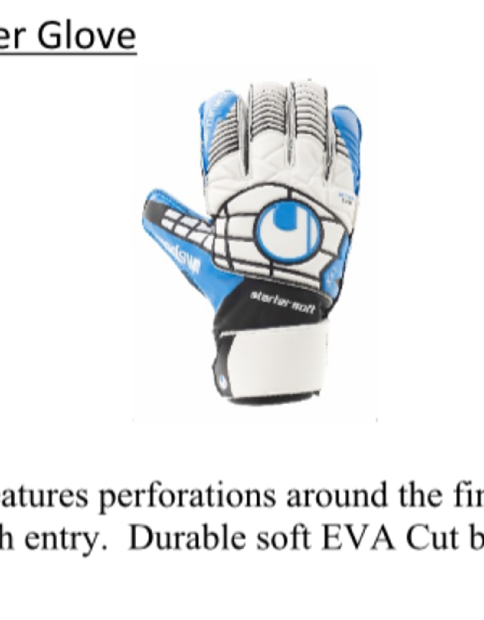 Uhlsport Uhlsport Eliminator Starter Soft Goalkeeper Glove