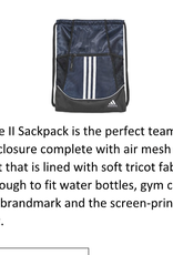 Adidas Adidas Alliance II Sackpack