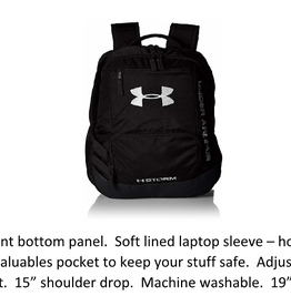 Under Armour Under Armor Hustle Team Backpack