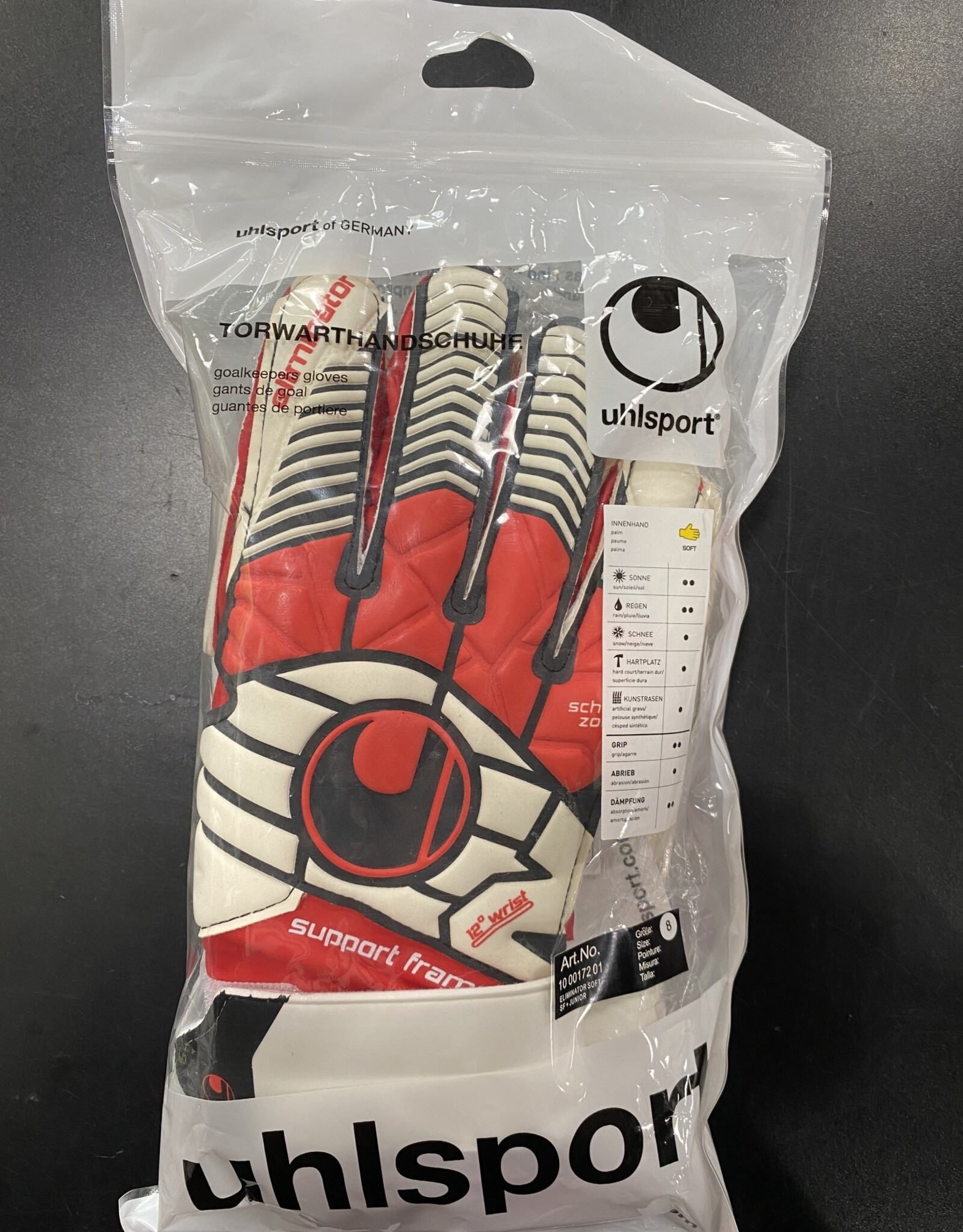 Uhlsport Uhlsport Eliminator Soft SF+ Junior Goalkeeper Glove 6