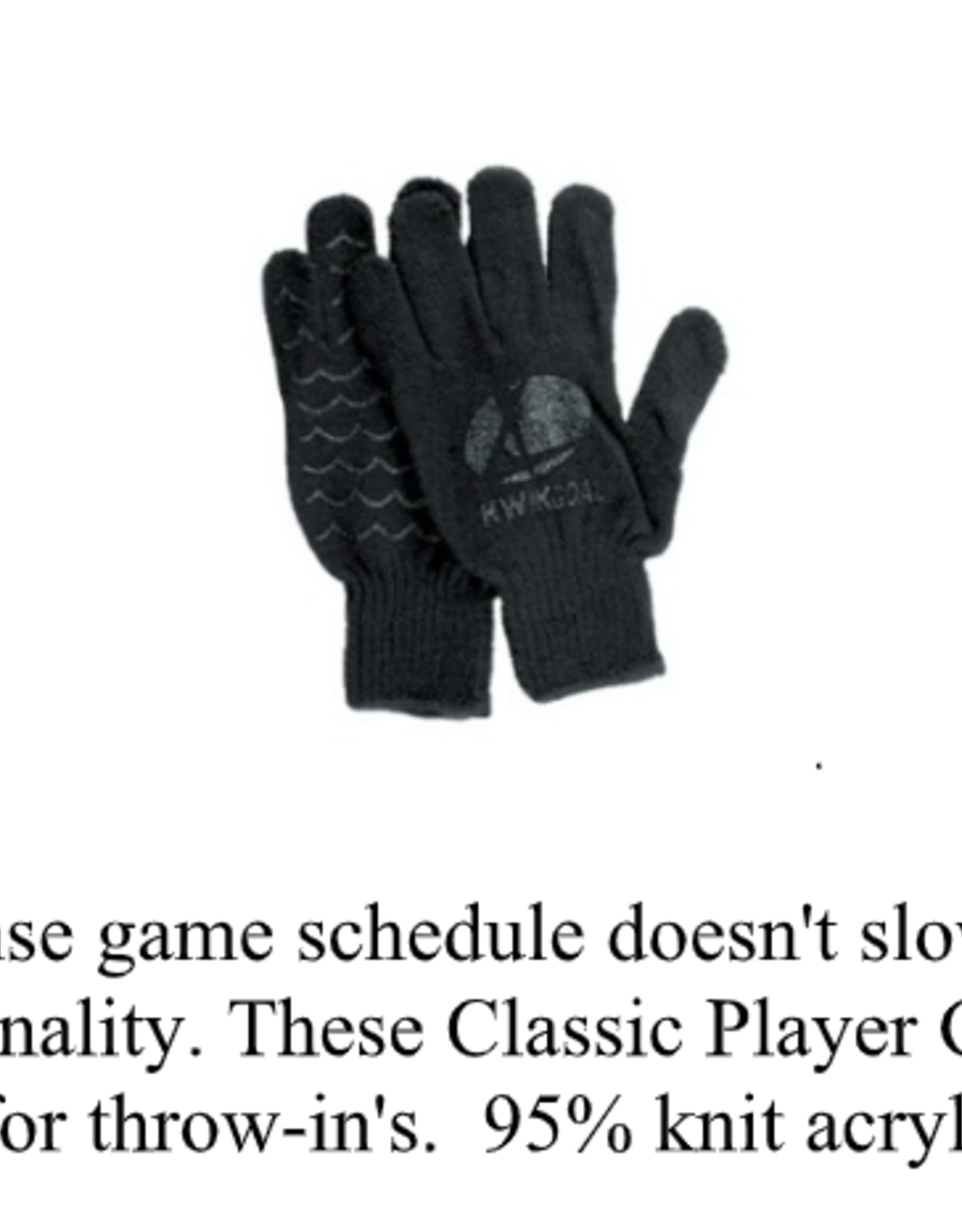 Kwik Goal Kwik Goal Classic Player Gloves