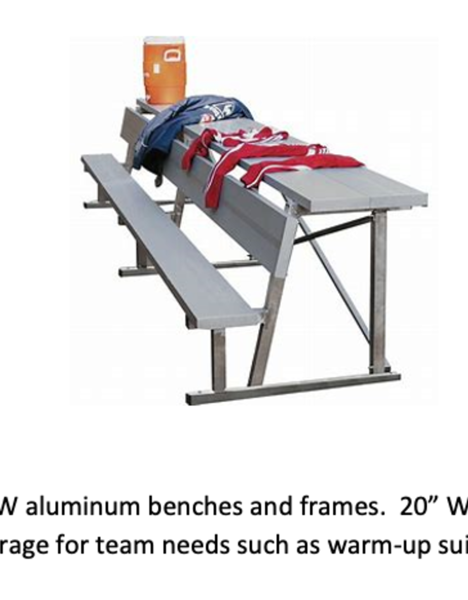 Kwik Goal Kwik Goal Bench with Shelf