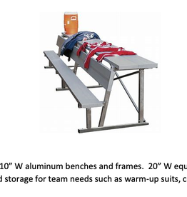 Kwik Goal Kwik Goal Bench with Shelf