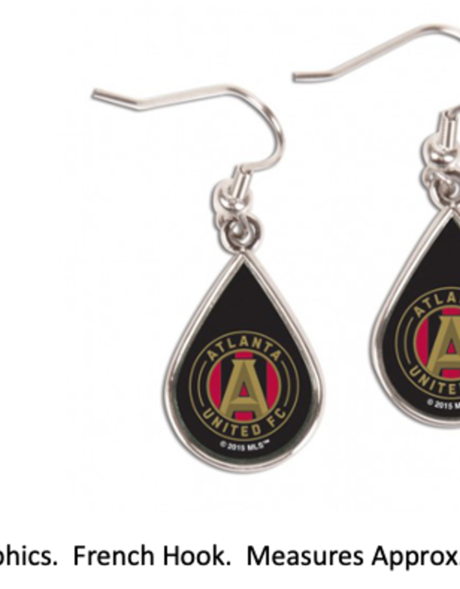 wincraft Wincraft Atlanta FC Tear Drop Earrings