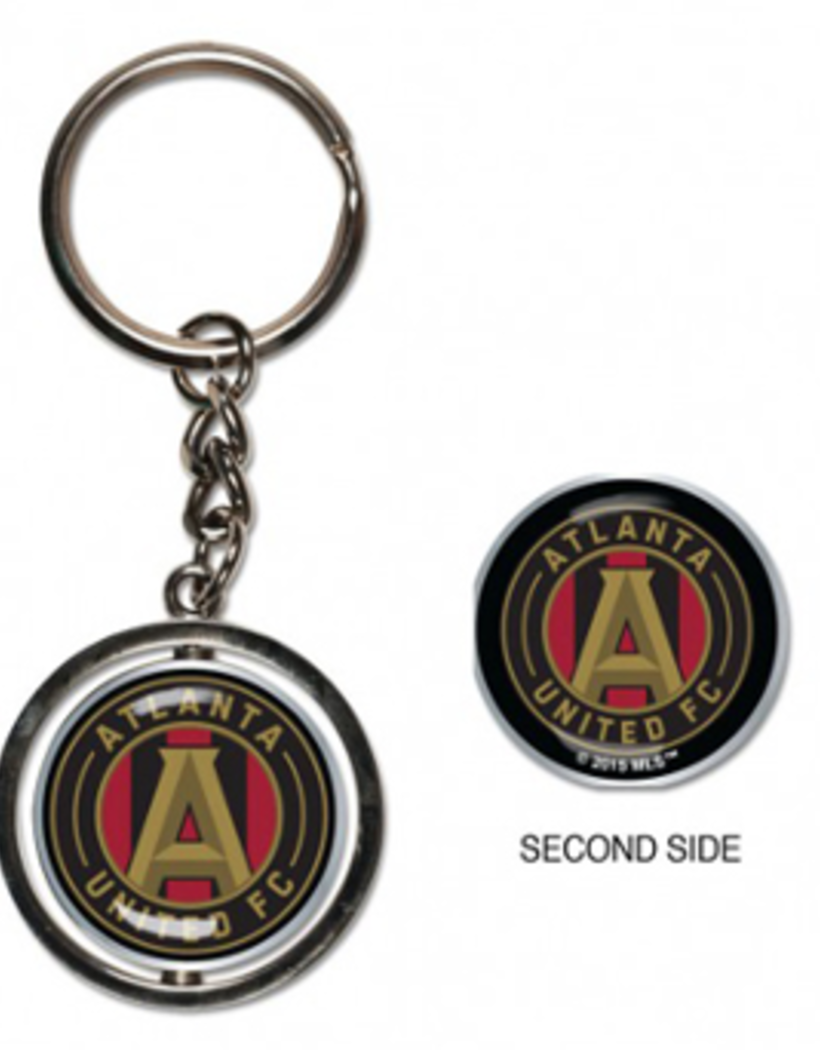 wincraft Atlanta FC Spinner Keyring