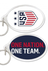 wincarft US Soccer White Keychain