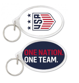 wincarft US Soccer White Keychain