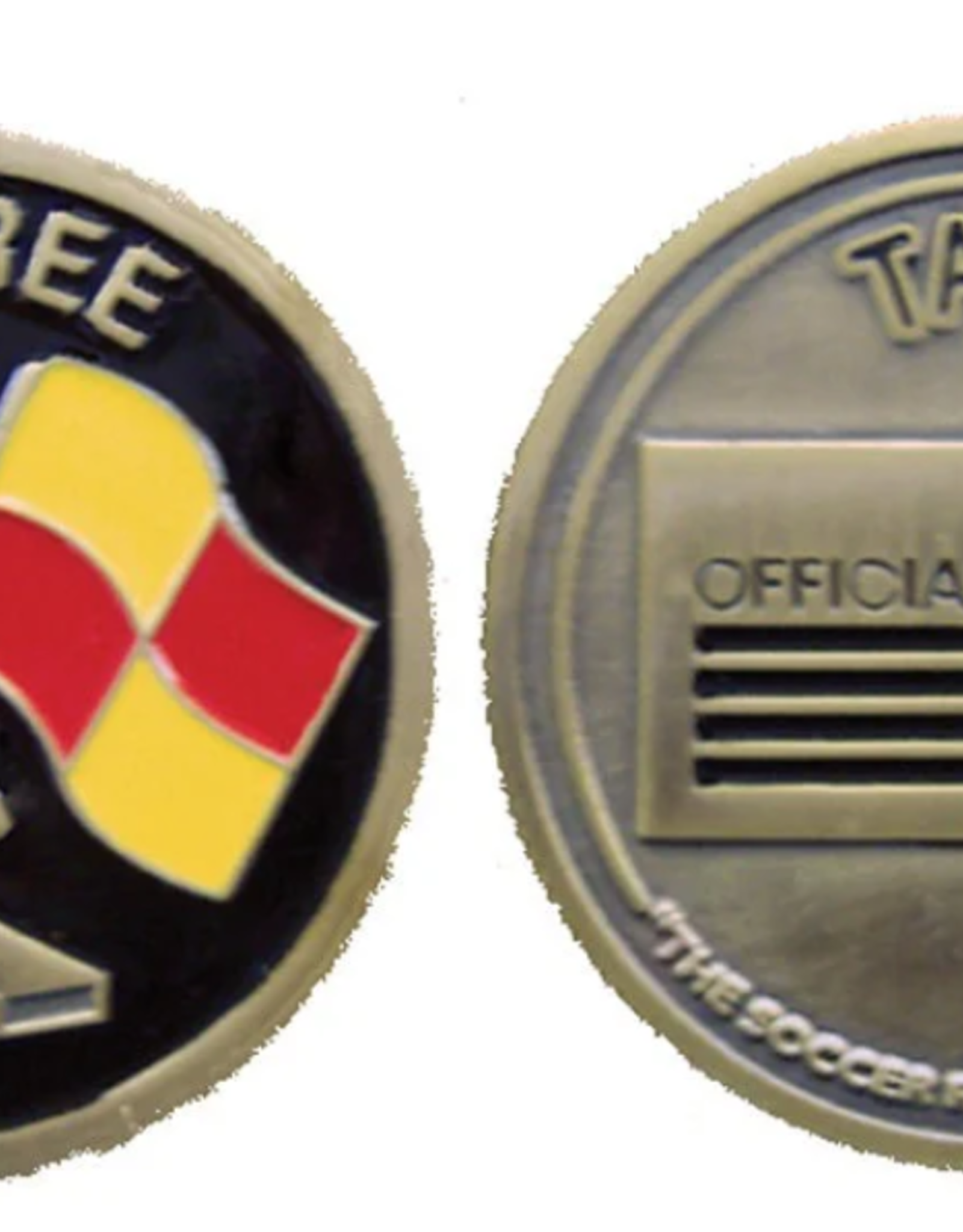 Kwik Goal Referee Flag and Whistle Flip coin
