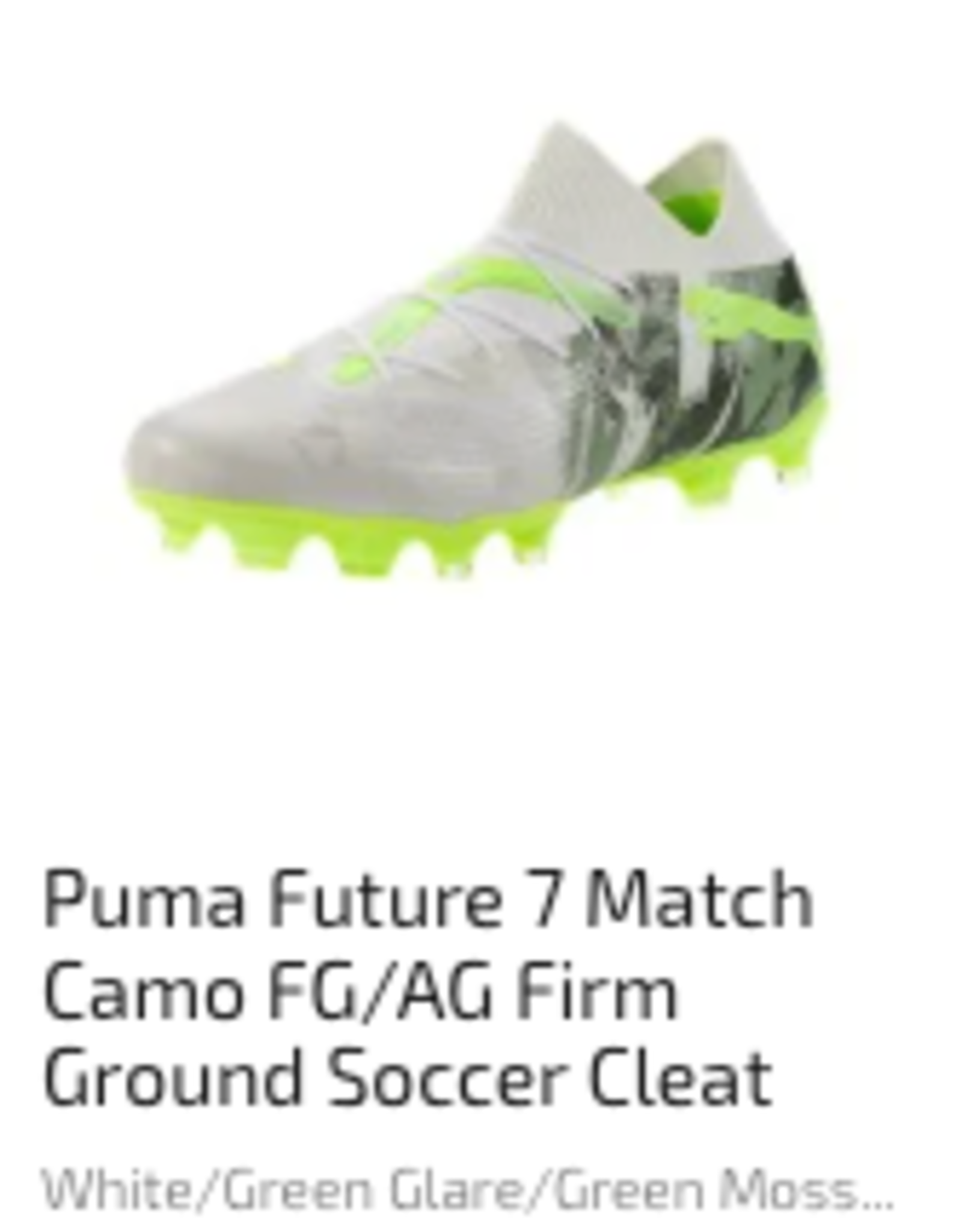 Puma Puma Future & Match Camo FG/AG