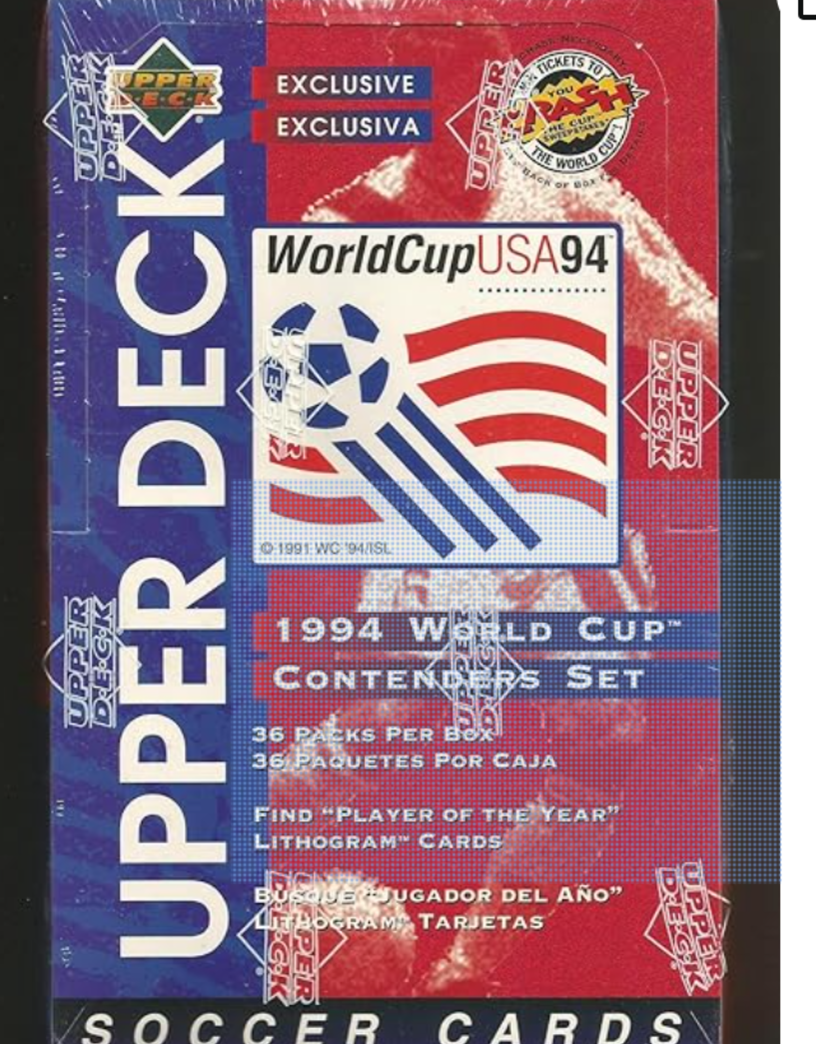 Upper Deck World Cup USA 94 Training Cards