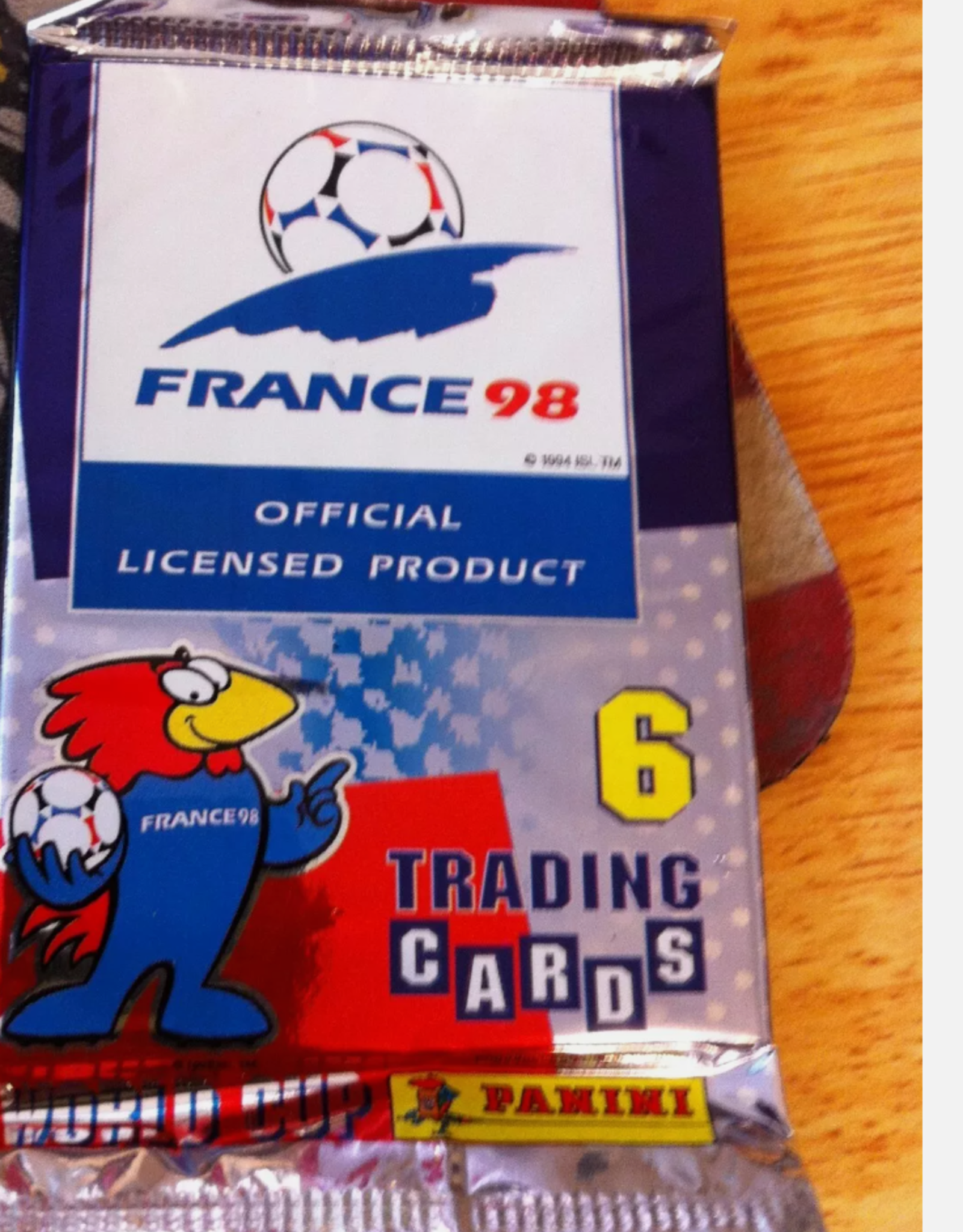 Panini Panini Trading Cards World Cup France 1998