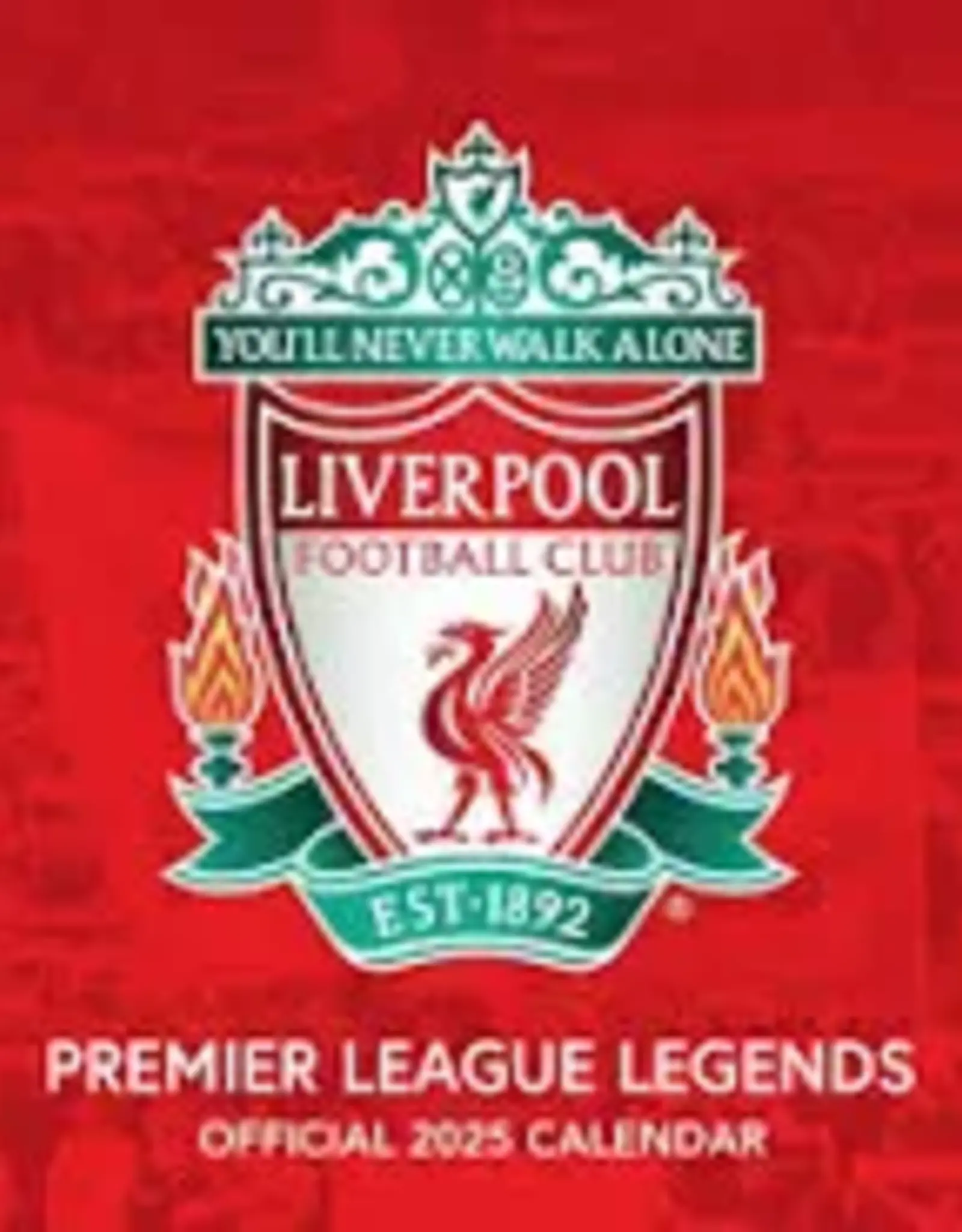 Liverpool 2025 Lgends Calendar
