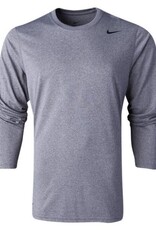 Nike Nike Training Tee L/S Graphtic Grey Adult Small