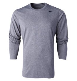 Nike Nike Training Tee L/S Graphtic Grey Adult Small